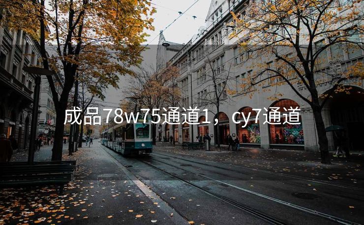 成品78w75通道1，cy7通道
